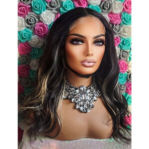 Custom made 5x6 closure human hair wig